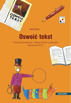 The cover of the book titled: Oswoić tekst