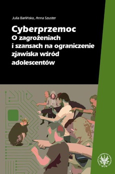 Обложка книги под заглавием:Cyberprzemoc