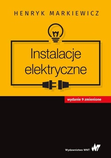 The cover of the book titled: Instalacje elektryczne