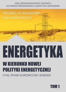 Обкладинка книги з назвою:w kierunku nowej polityki energetycznej tom 1