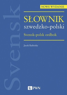 The cover of the book titled: Słownik szwedzko-polski