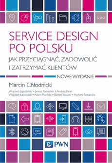 The cover of the book titled: Service design po polsku