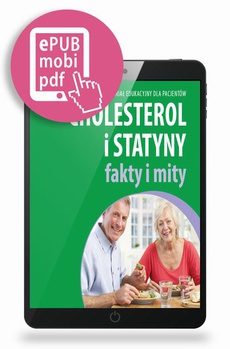 The cover of the book titled: Cholesterol i statyny - fakty i mity
