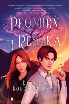 The cover of the book titled: Płomień i reszka