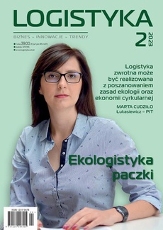 The cover of the book titled: Logistyka 2/2023