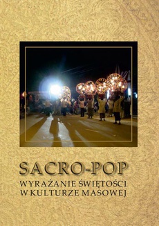 Обложка книги под заглавием:Sacro-pop