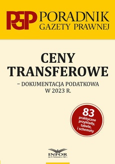 Обложка книги под заглавием:Ceny transferowe - dokumentacja podatkowa w 2023 r
