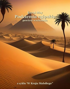 The cover of the book titled: Podziemia egipskie