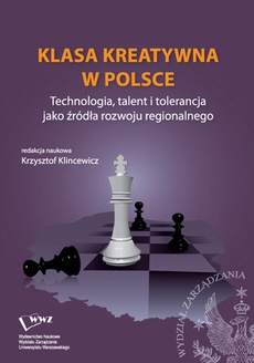 The cover of the book titled: Klasa kreatywna w Polsce