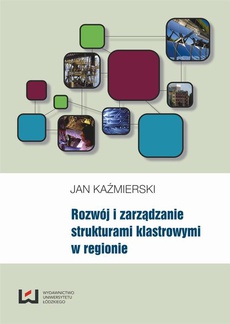 The cover of the book titled: Rozwój i zarządzanie strukturami klastrowymi w regionie