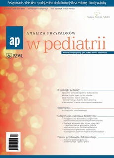 Okładka książki o tytule: Analiza przypadków w pediatrii 3/2015