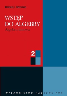 Обложка книги под заглавием:Wstęp do algebry, cz. 2
