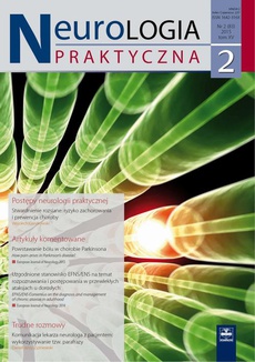 The cover of the book titled: Neurologia Praktyczna 2/2015