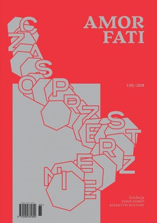 The cover of the book titled: Amor Fati 1(9)/2018 – Czasoprzestrzenie
