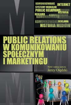 The cover of the book titled: Public relations w komunikowaniu społecznym i marketingu