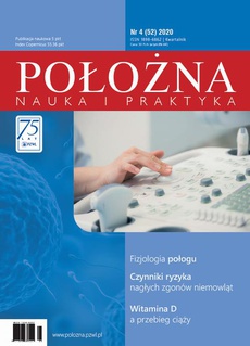 The cover of the book titled: Położna. Nauka i Praktyka 4/2020