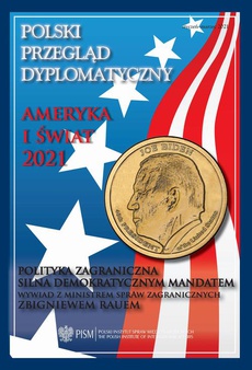 The cover of the book titled: Polski Przegląd Dyplomatyczny 1/2021