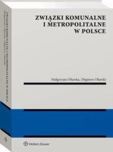 Okładka książki o tytule: Związki komunalne i metropolitalne w Polsce