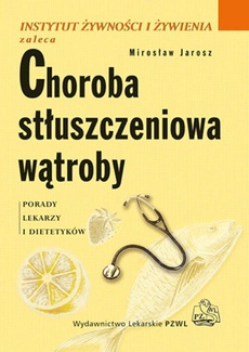 Обложка книги под заглавием:Choroba stłuszczeniowa wątroby