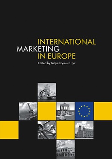 The cover of the book titled: International Marketing in Europe