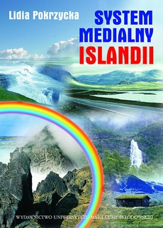 The cover of the book titled: System medialny Islandii