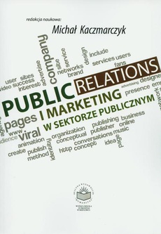 Обложка книги под заглавием:Public Relations i marketing w sektorze publicznym