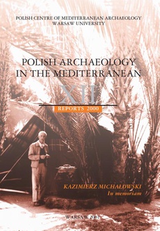 The cover of the book titled: Polish Archaeology in the Mediterranean 12