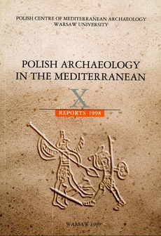 Обкладинка книги з назвою:Polish Archaeology in the Mediterranean 10