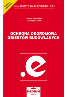 Обложка книги под заглавием:Ochrona odgromowa obiektów budowlanych