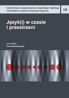 The cover of the book titled: Język(i) w czasie i przestrzeni