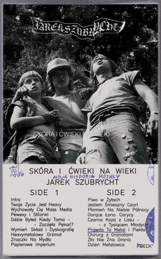 The cover of the book titled: Skóra i ćwieki na wieki
