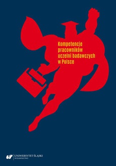 The cover of the book titled: Kompetencje pracowników uczelni badawczych w Polsce