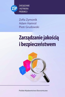 Обложка книги под заглавием:Zarządzanie jakością i bezpieczeństwem