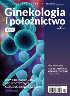The cover of the book titled: Analiza Przypadków. Ginekologia i Położnictwo 3/2019