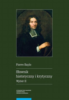 The cover of the book titled: Słownik historyczny i krytyczny. Wybór II