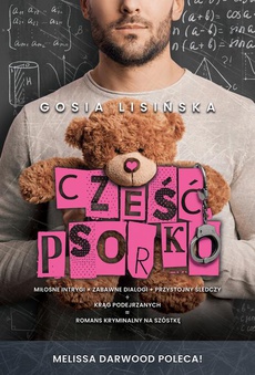 Обложка книги под заглавием:Cześć, psorko