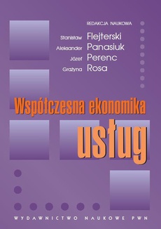 Обложка книги под заглавием:Współczesna ekonomika usług