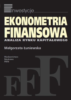 The cover of the book titled: Ekonometria finansowa