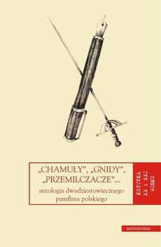 The cover of the book titled: "Chamuły", "gnidy", "przemilczacze"...