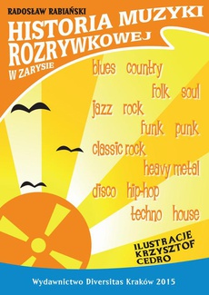The cover of the book titled: Historia muzyki rozrywkowej w zarysie