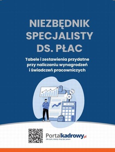 The cover of the book titled: Niezbędnik specjalisty ds. płac Tabele i zestawienia przydatne przy rozliczaniu wynagrodzeń i świadczeń pracowniczych