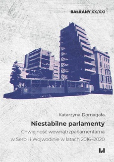 Okładka książki o tytule: Niestabilne parlamenty