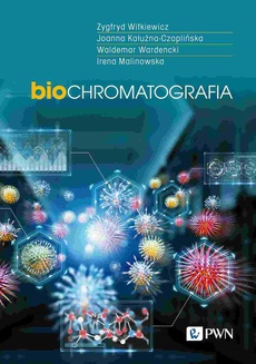 Okładka książki o tytule: Biochromatografia