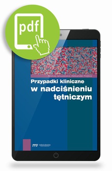 The cover of the book titled: Przypadki kliniczne w nadciśnieniu tętniczym