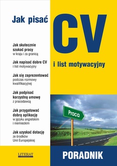 The cover of the book titled: Jak pisać CV i list motywacyjny