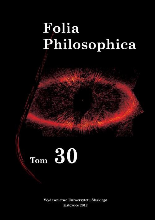 Okładka książki o tytule: Folia Philosophica. T. 30
