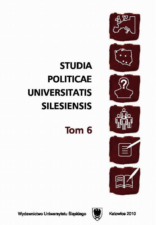 Okładka książki o tytule: Studia Politicae Universitatis Silesiensis. T. 6