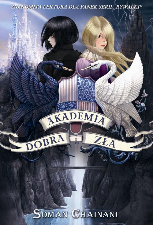 Обложка книги под заглавием:Akademia Dobra i Zła