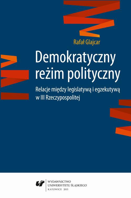 Okładka książki o tytule: Demokratyczny reżim polityczny