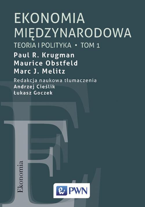 The cover of the book titled: Ekonomia międzynarodowa Tom 1